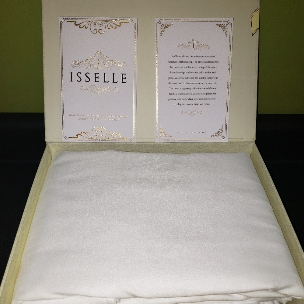 Issell Auden sheet set - king - white ivory